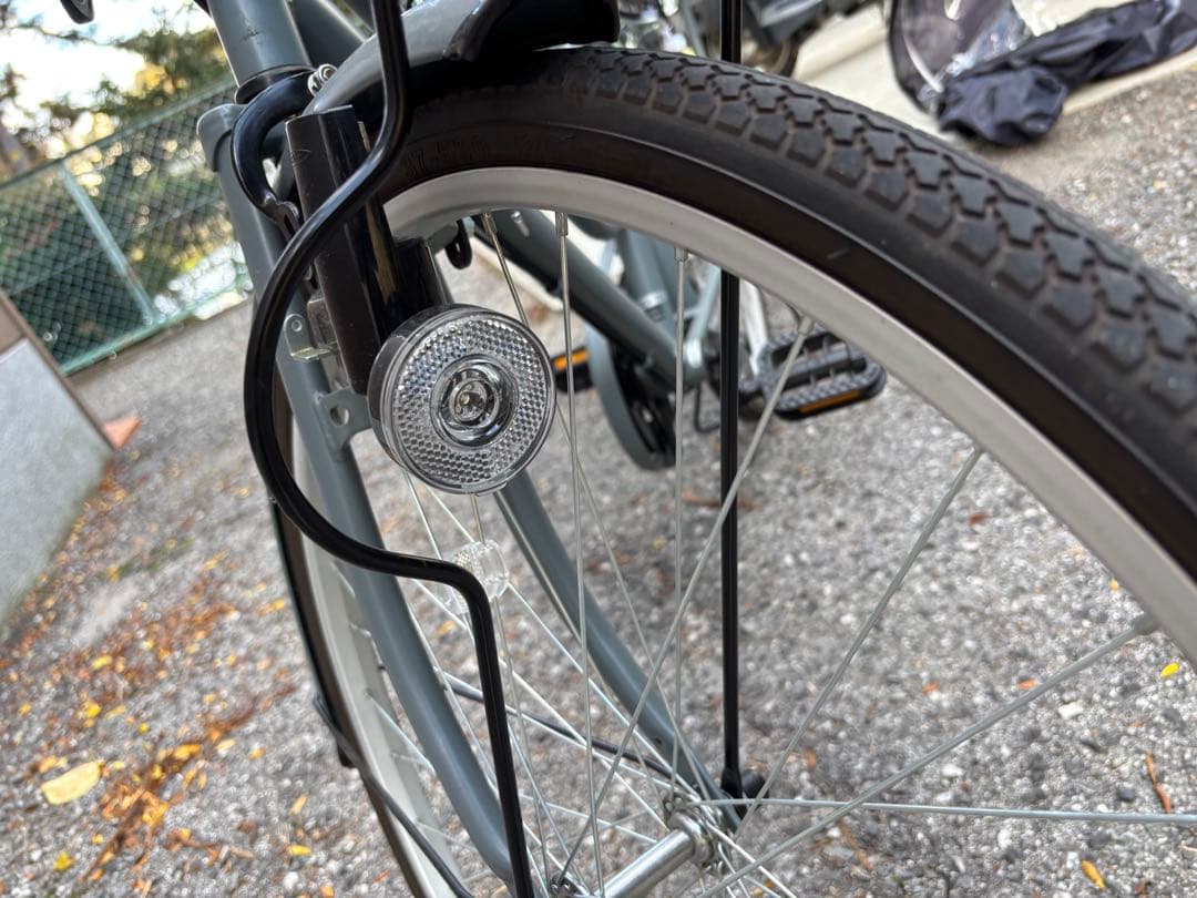 Tous les jours シティサイクル チャイルドシート付き ママチャリ