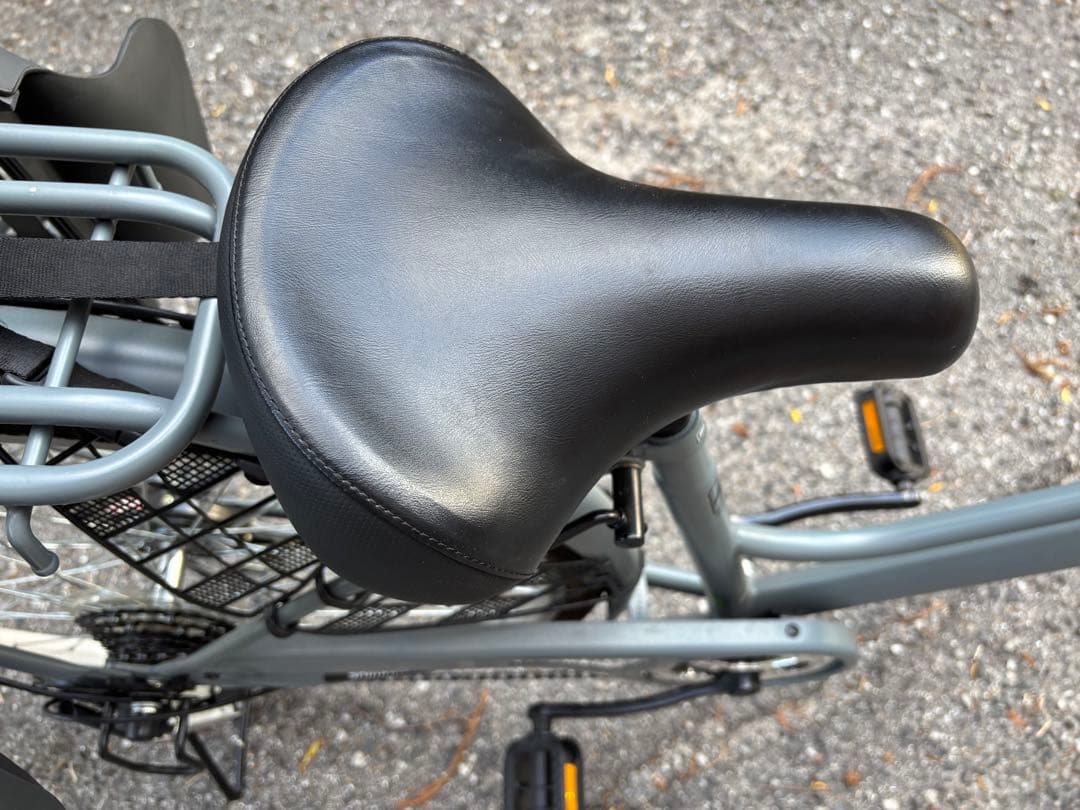 Tous les jours シティサイクル チャイルドシート付き ママチャリ