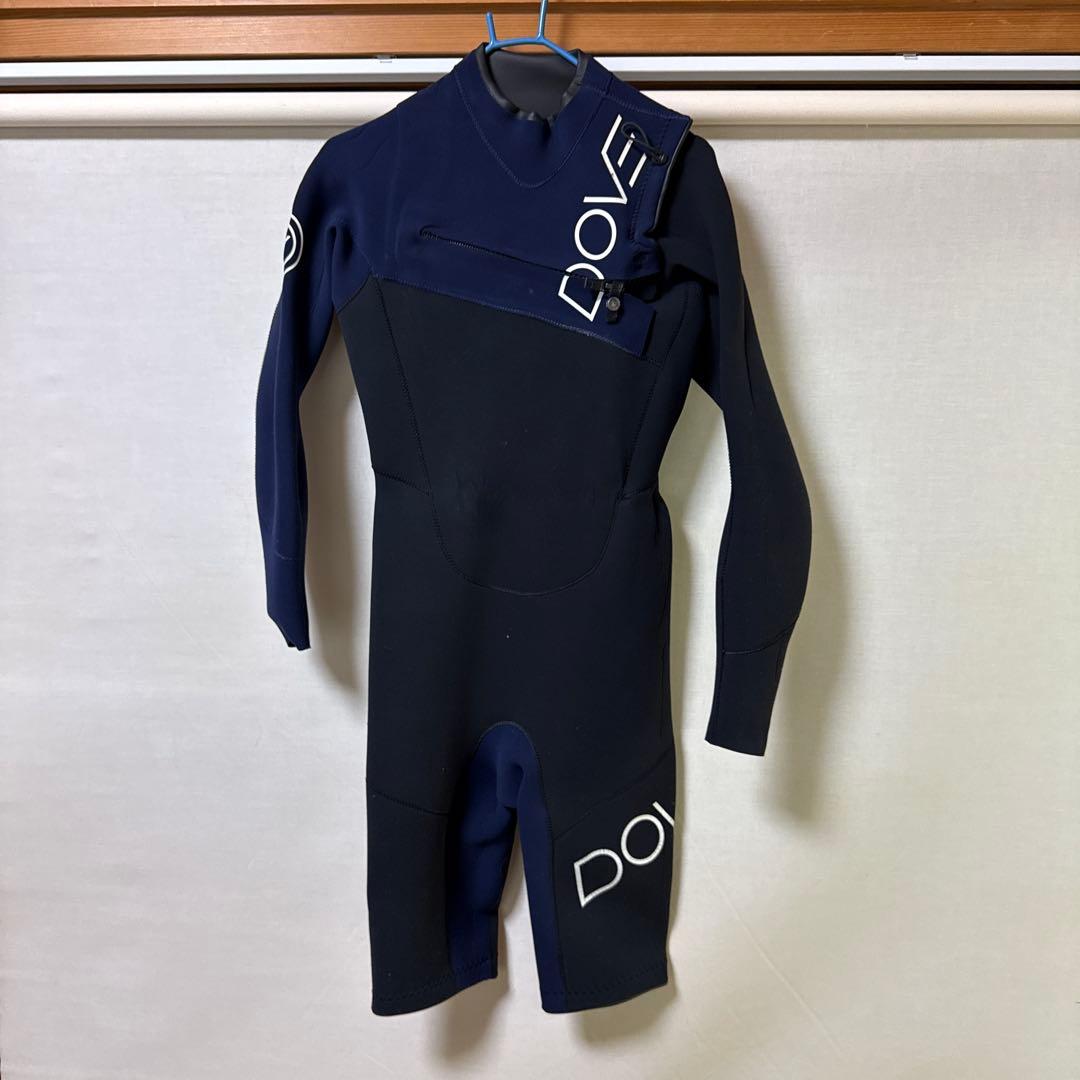 DOVE ウェットスーツ ネイビー＆ブルー 2mm ロンスプ