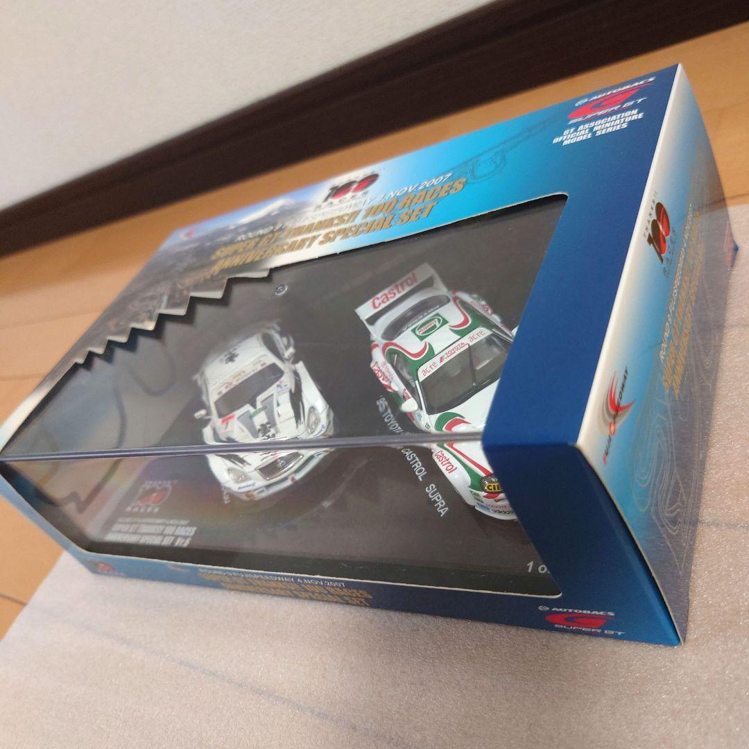 THANKS!! 100 RACES EBBRO 1/43 SUPRAとSC43