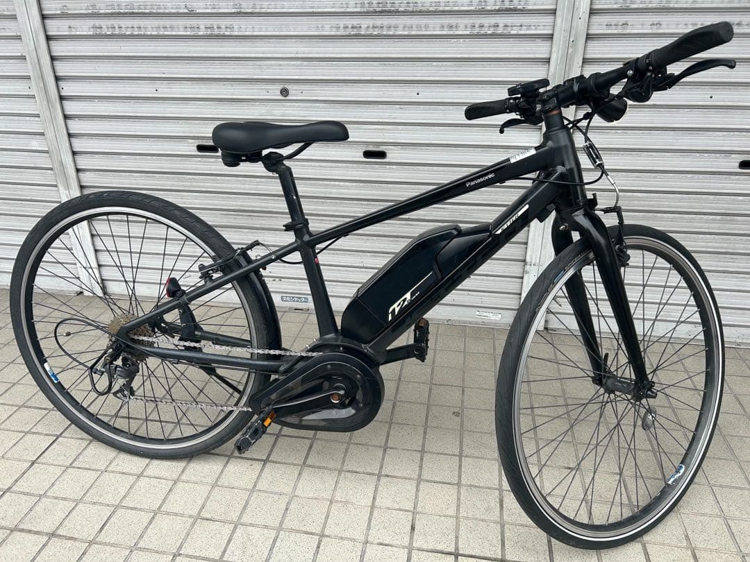 パナソニック電動アシスト 700cc バッテリー12Ah 鍵2個付き 充電器あり
