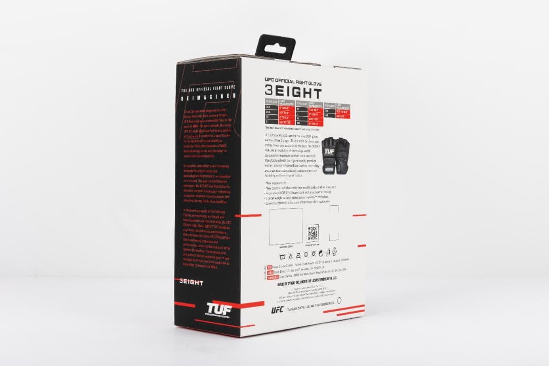 公式販売店【独占】UFC3Eight 公式試合用　グローブ新品 激レアS-L