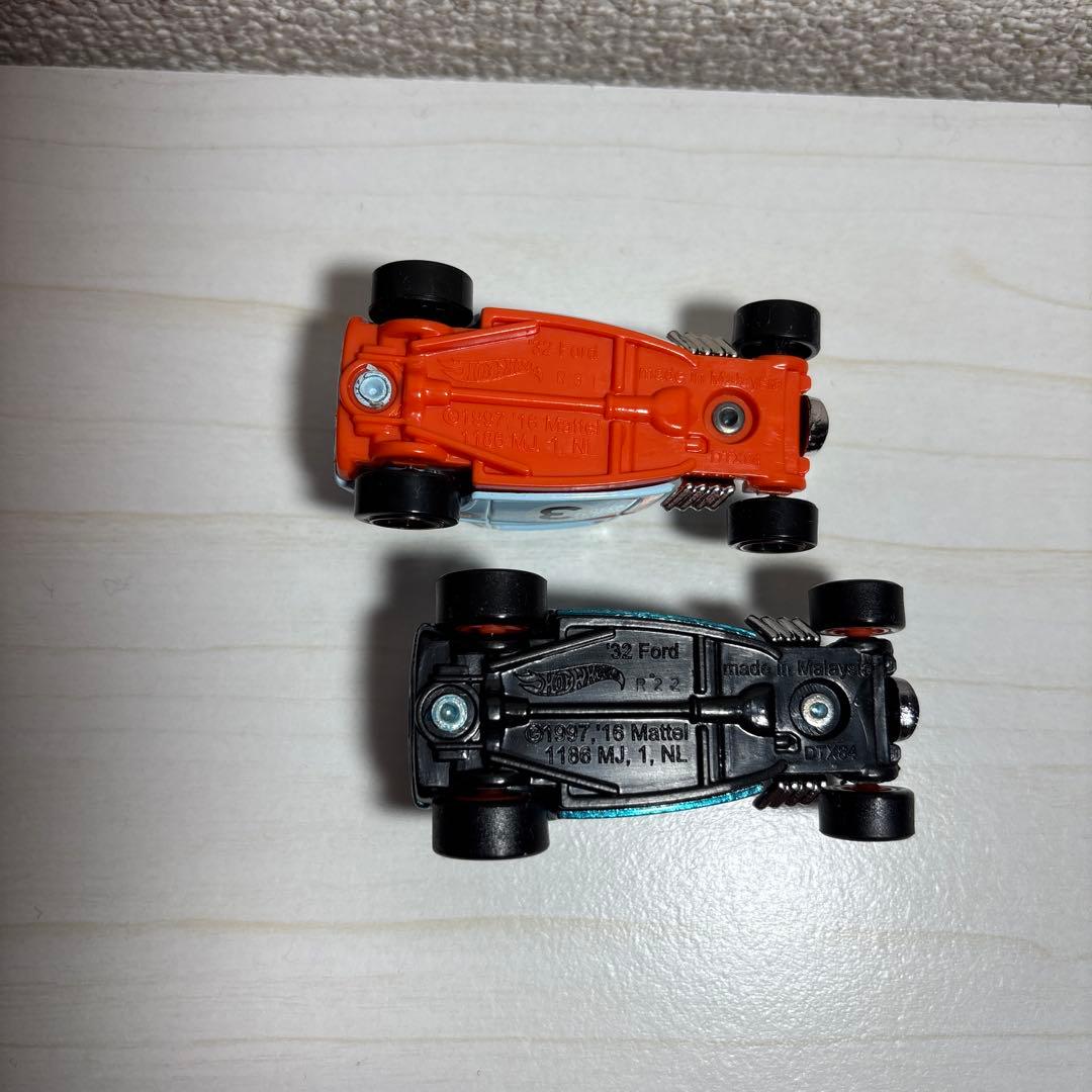 ホットウィール スーパートレジャー ガルフカラー 32フォード 2台セット