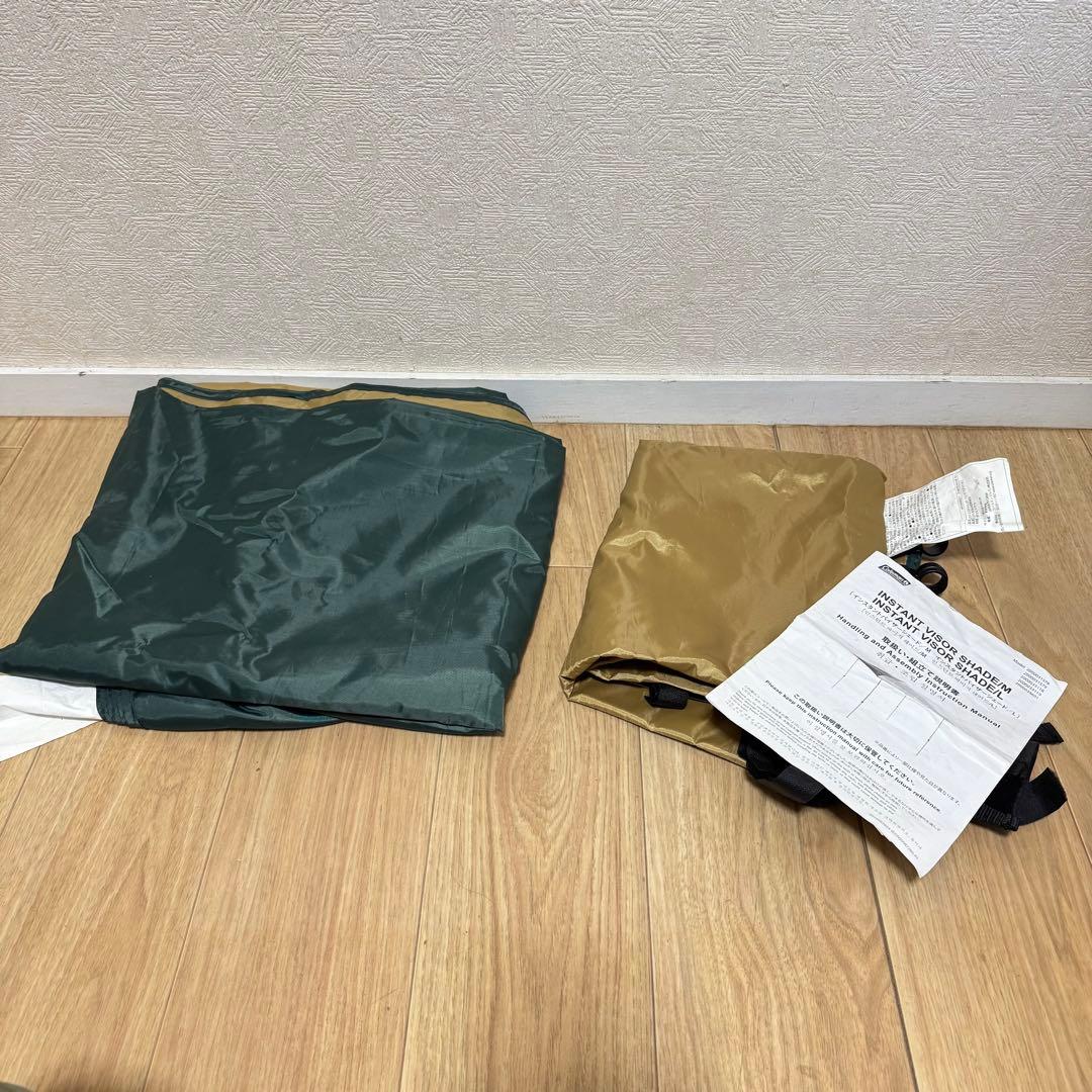 【最終値下げ】Coleman　インスタントバイザーシェード M
