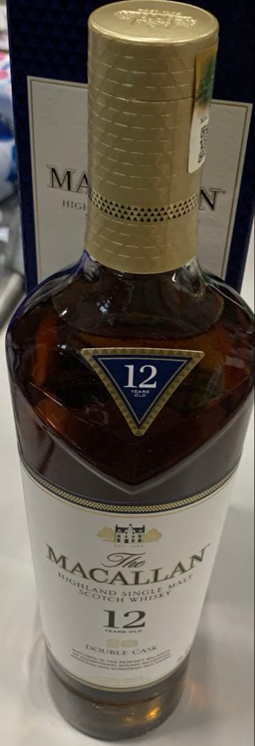マッカラン12年 ダブルカスク1本　箱付き