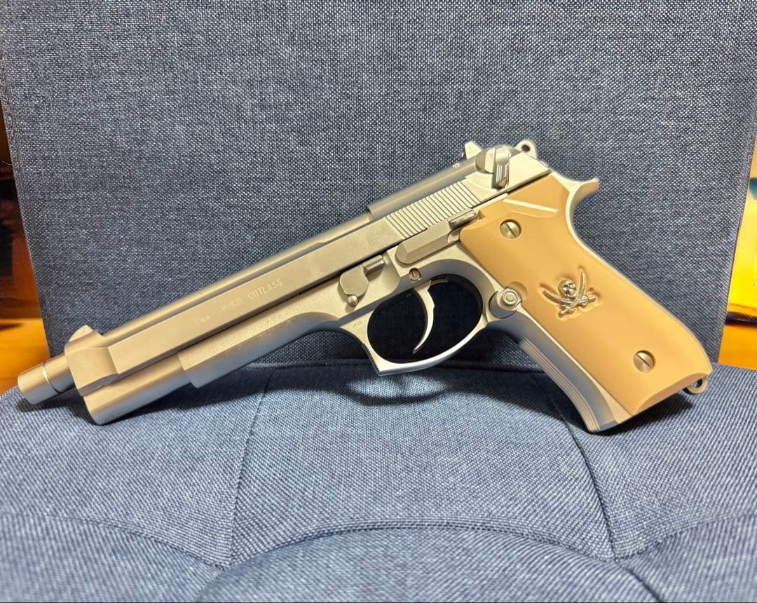 【限定品】KSC ソードカトラス (ver.1 メッキモデル) ガスブローバック