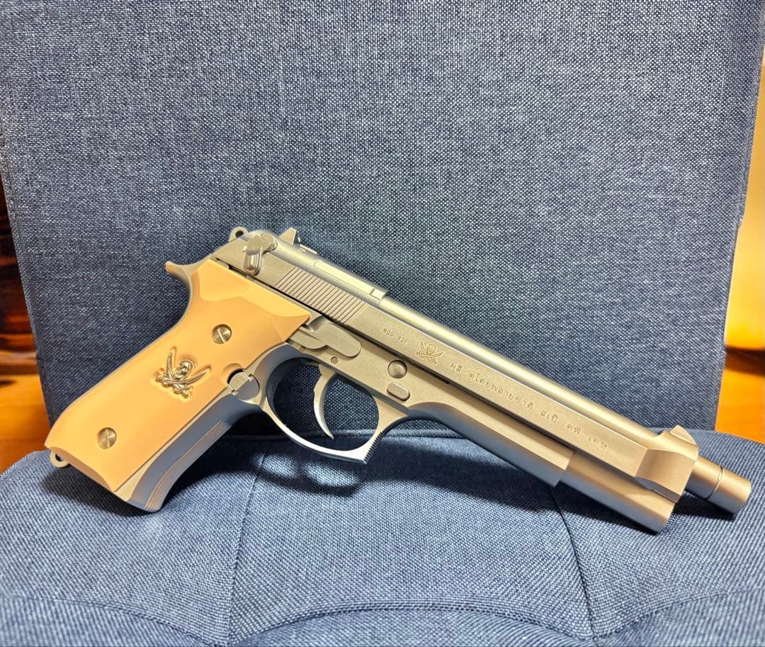 【限定品】KSC ソードカトラス (ver.1 メッキモデル) ガスブローバック