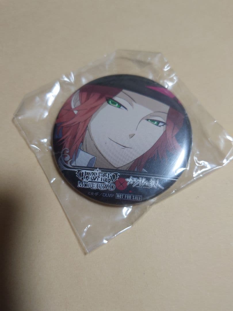 DIABOLIK LOVERS　ディアラバ　カラ鉄　コラボ　缶バッジ　逆巻ライト