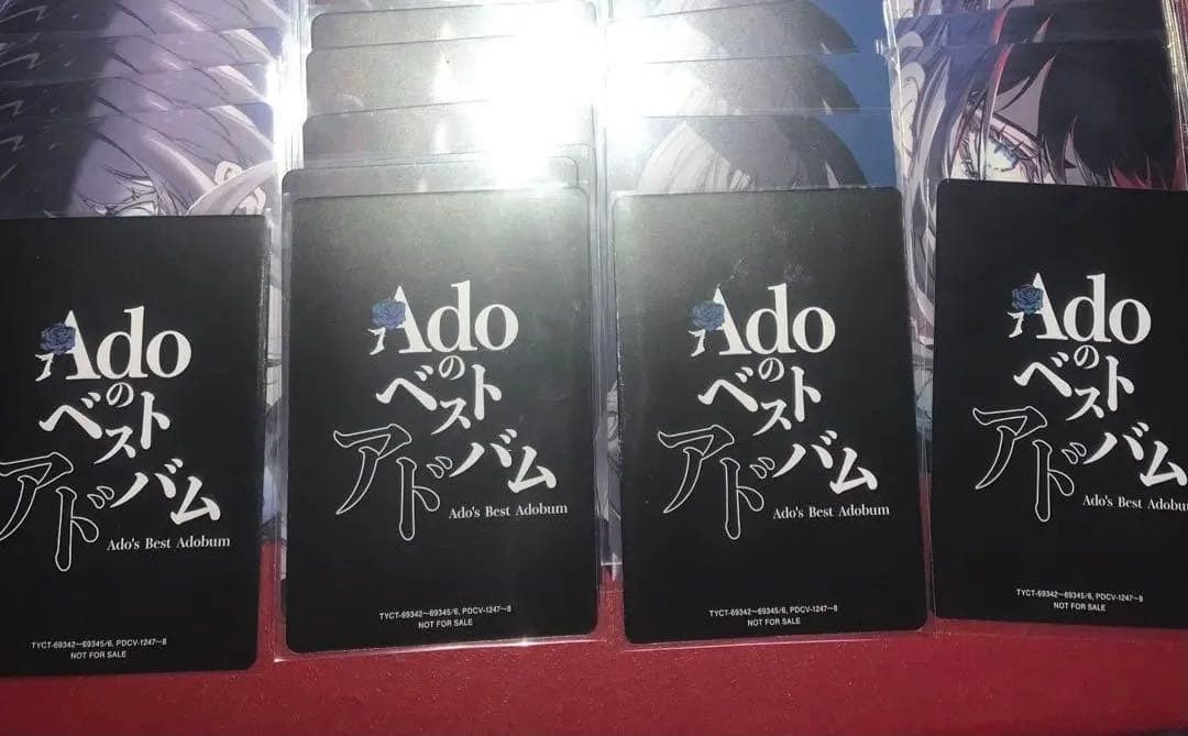 5セット　Adoのベストアドバム トレカ全4種コンプ　 アルバム封入特典