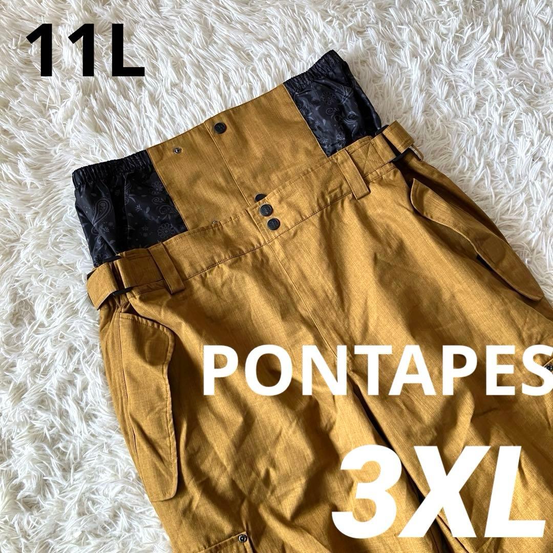 #11L✨PONTAPES✨希少 大きいサイズ✨スノボウェア パンツ メンズ4L