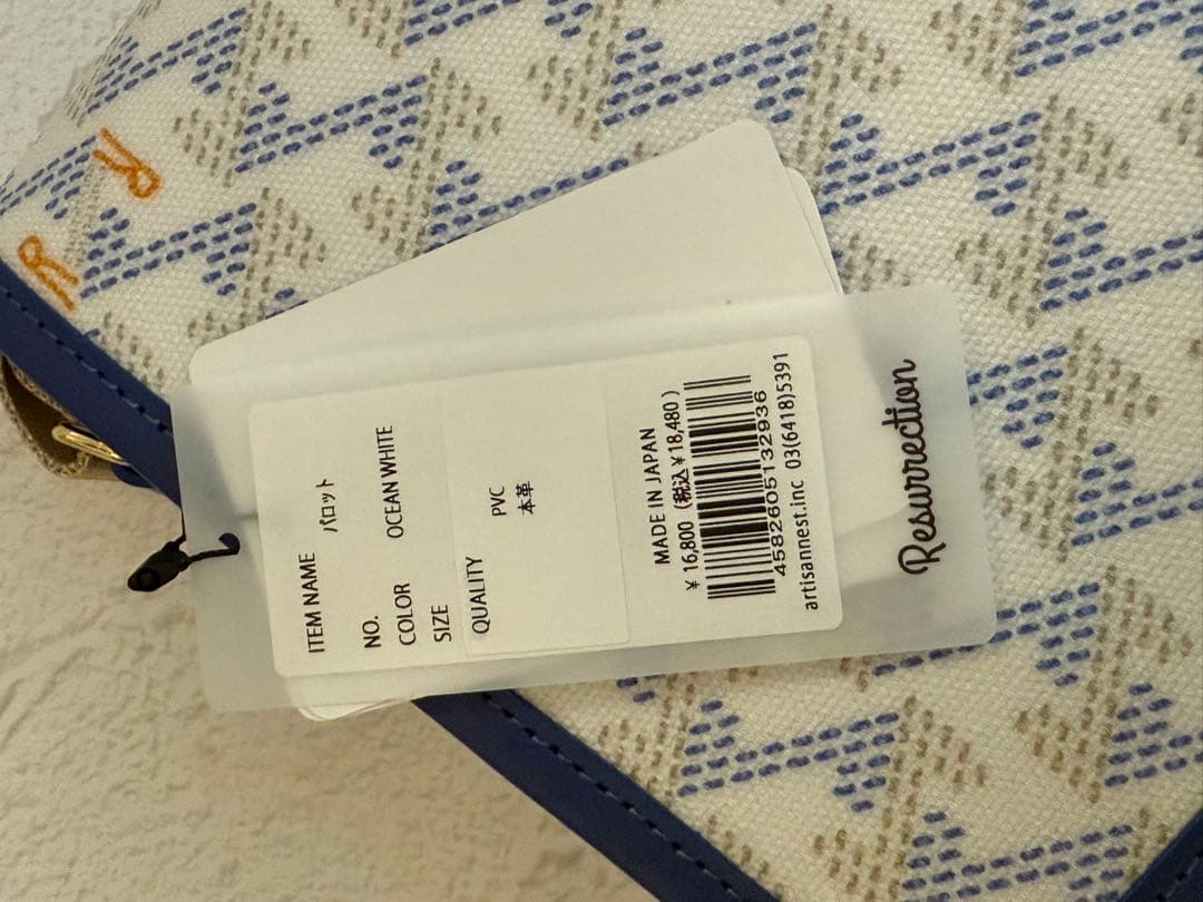 新品タグ付きResurrection レザレクション　ショルダーバック　パロット