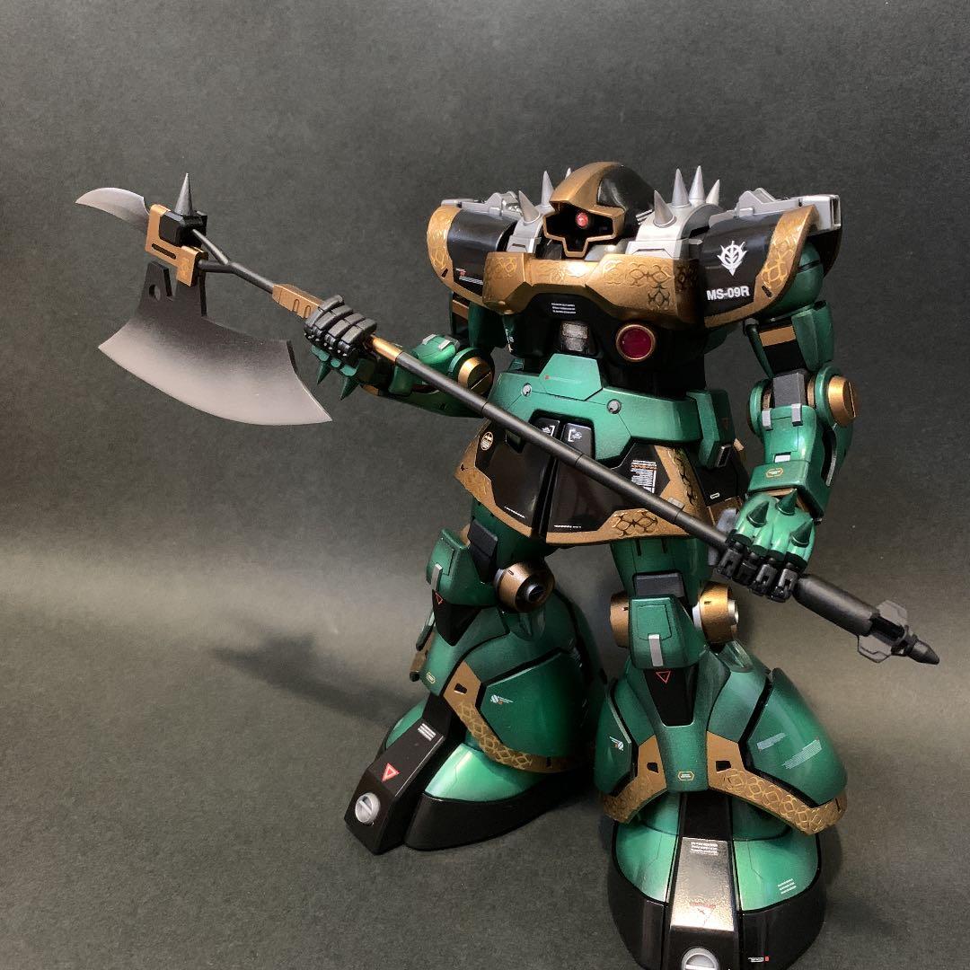 プレバン 限定　MG ドズル・ザビ専用リック・ドム　改修完成品　キャンディ塗装