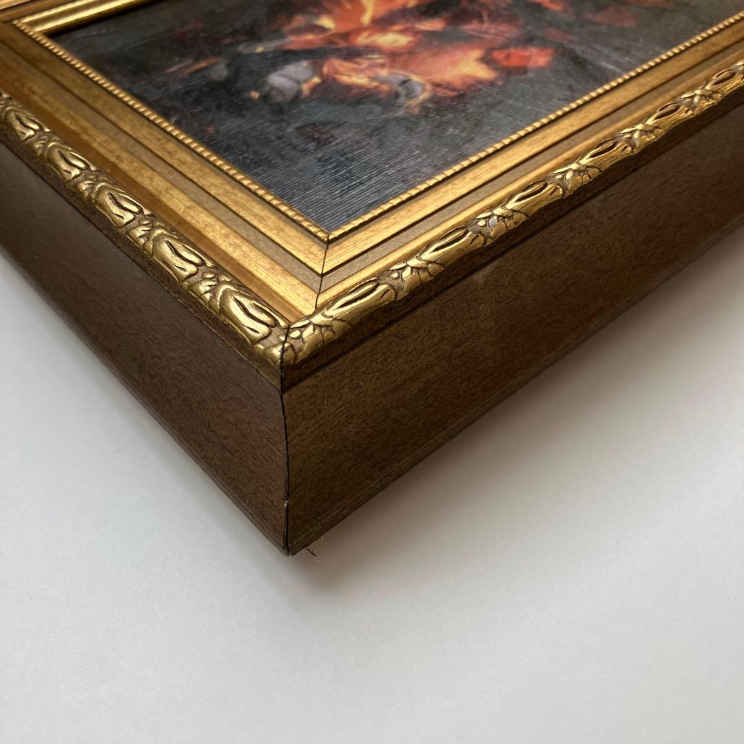 ヘリット・ファン・ホントホルスト 絵画 歯医者 ゴールド 額縁 ビンテージ レア