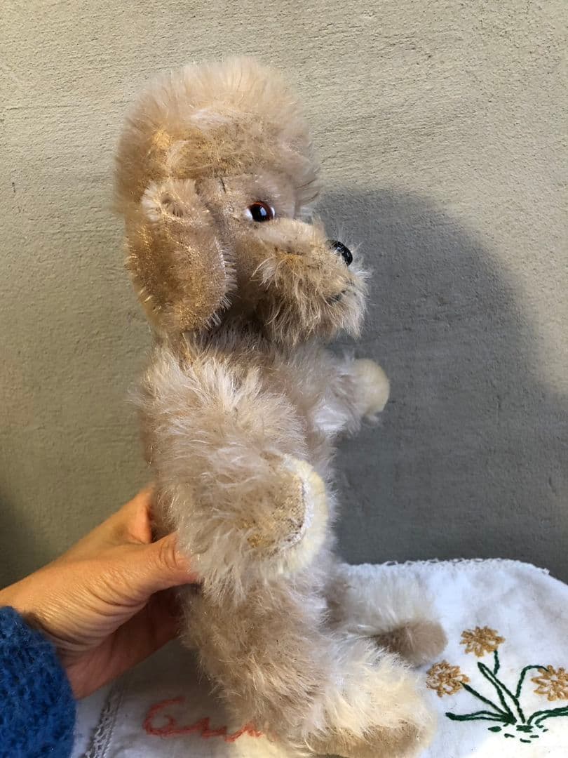 アンティーク ドイツ製 2足歩行プードル テディ