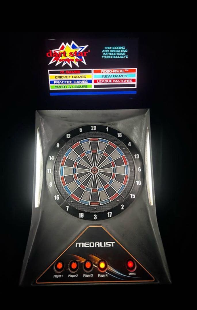 MEDALIST ダーツマシン LCDスクリーン