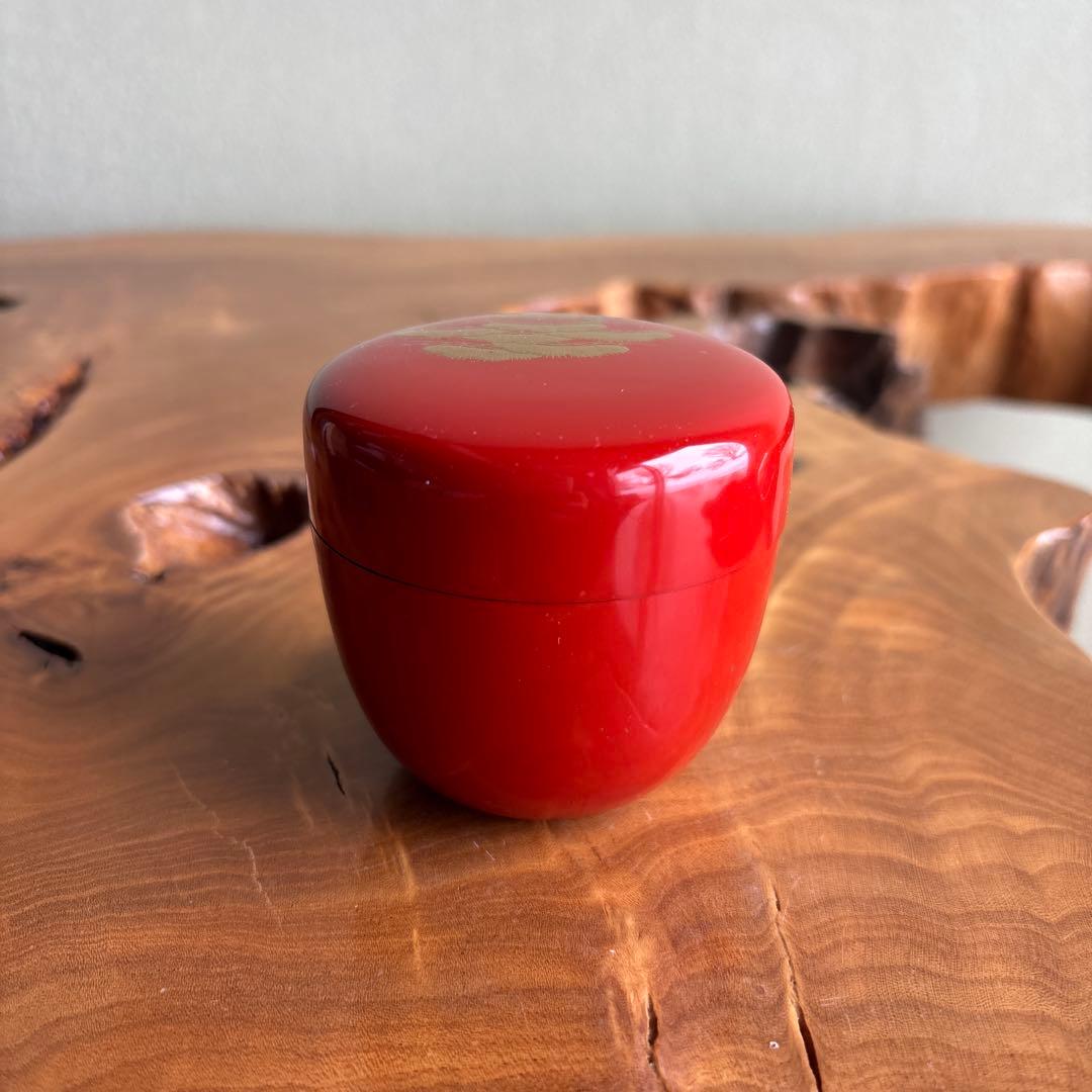 輪島塗 棗 平安 光月造 茶道具 共箱