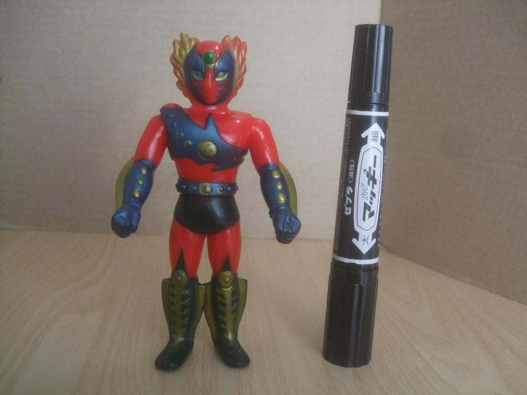 ヨネザワ★アステカイザー★ソフビ★円谷プロ・ダイナミック企画