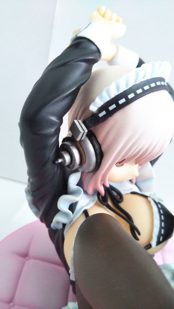 すーぱーそに子 フィギュア Gothic Maid ver. + ベッド風台座