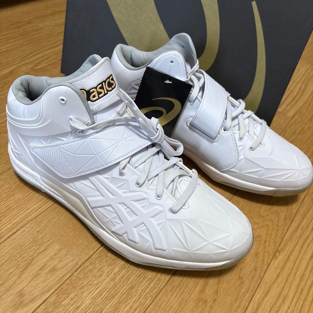 ASICS ホワイト スパイク