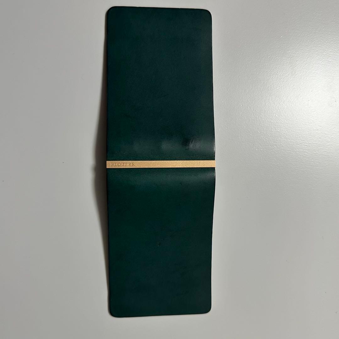 Plotterプロッター限定リスシオ3穴リングレザーバインダーLISCIOブルー