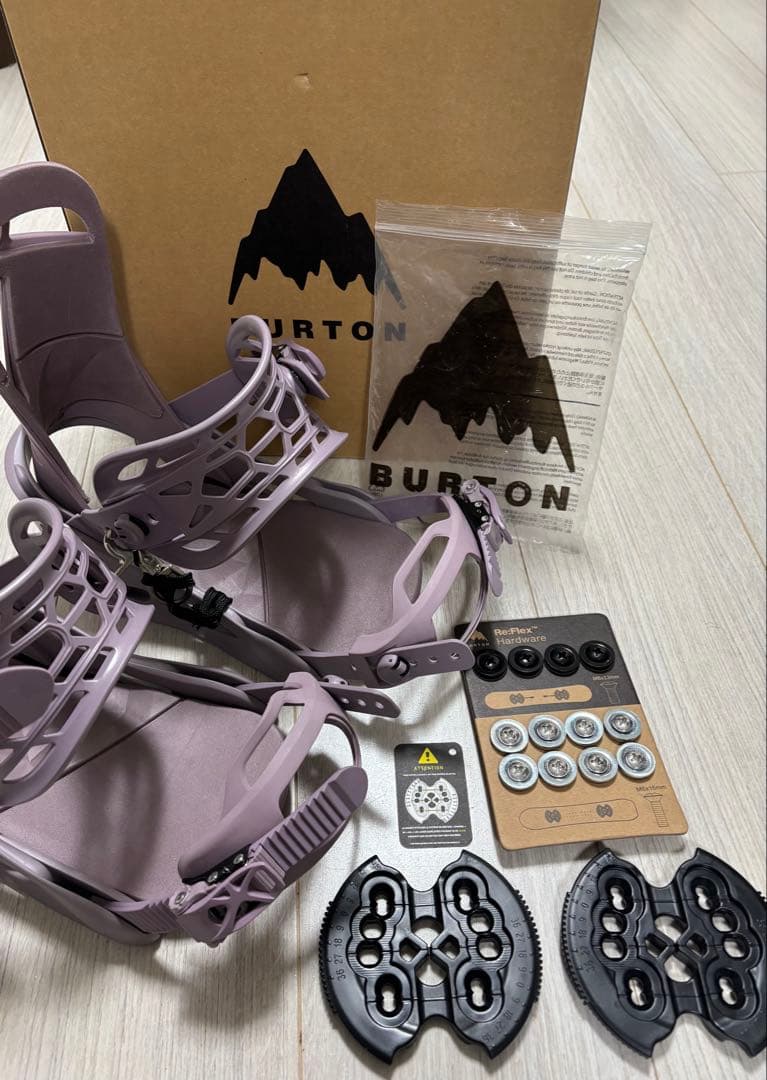 【美品】BURTON レディース　ビンディング