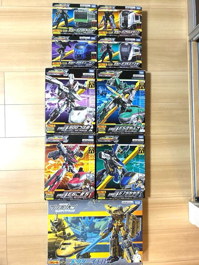 【部品全揃、箱付き】シンカリオンセット9形態位