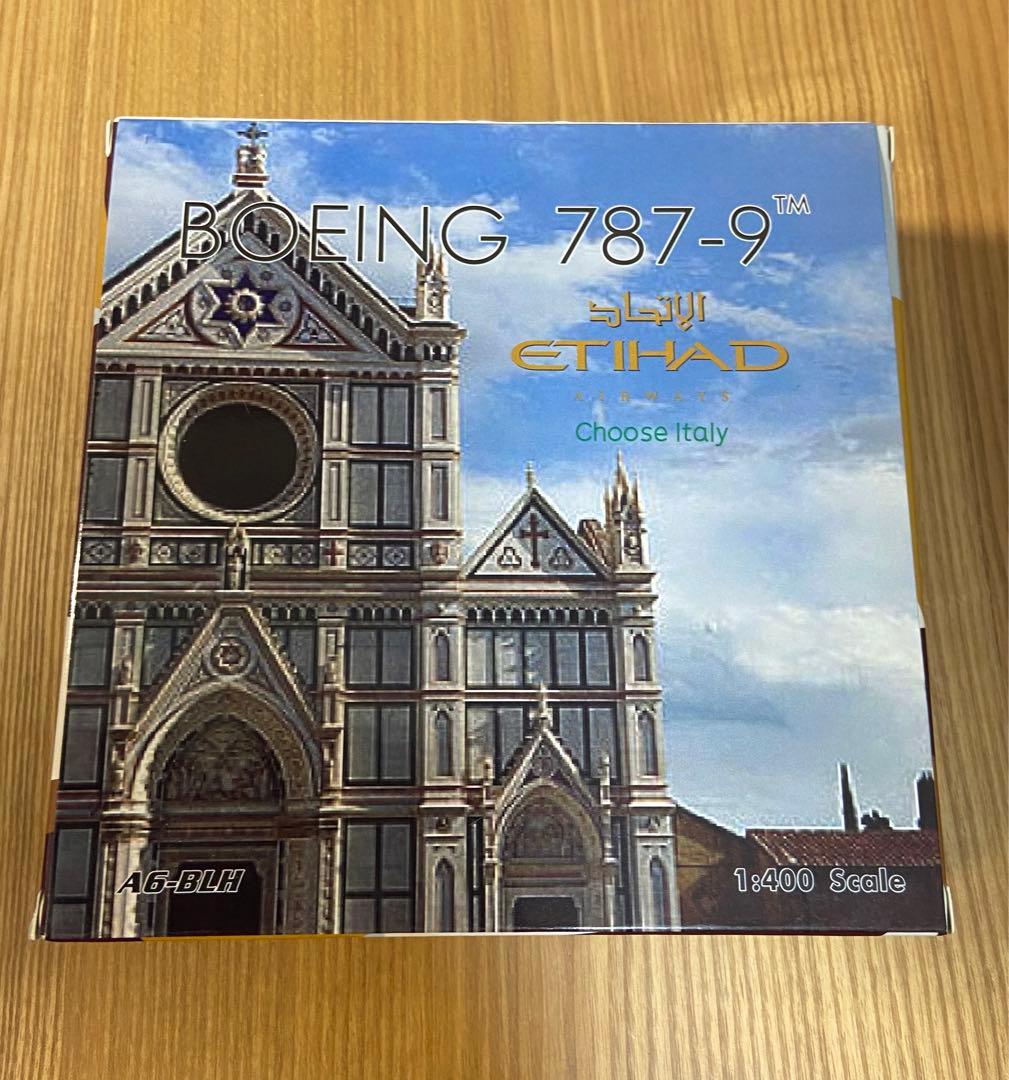 最終値下げ中　エティハド航空Boeing787-9（特別塗装）