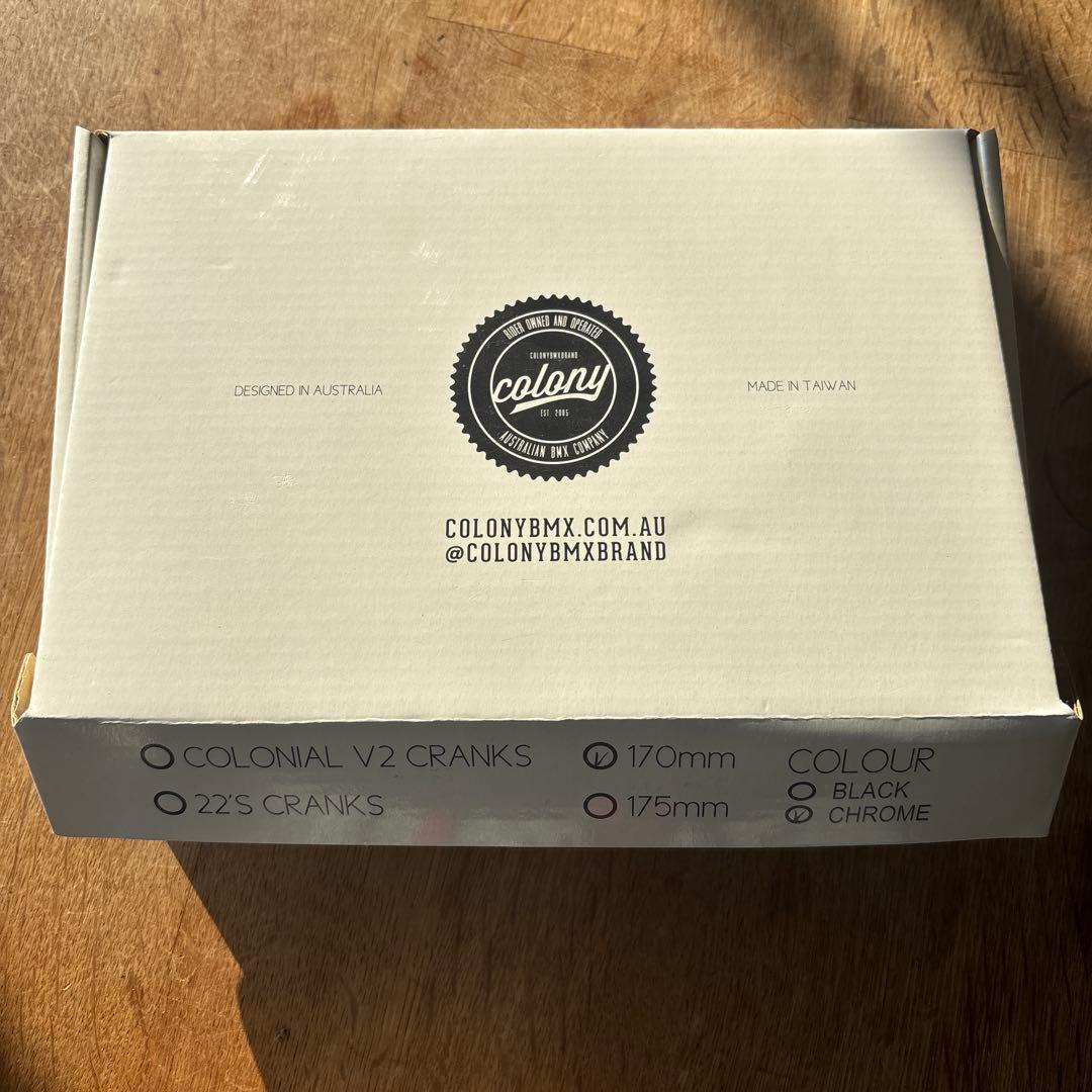 Bmx クランク　COLONY 22's Crank!