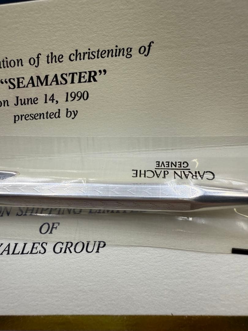 MARION SEAMASTER ボールペン兩本