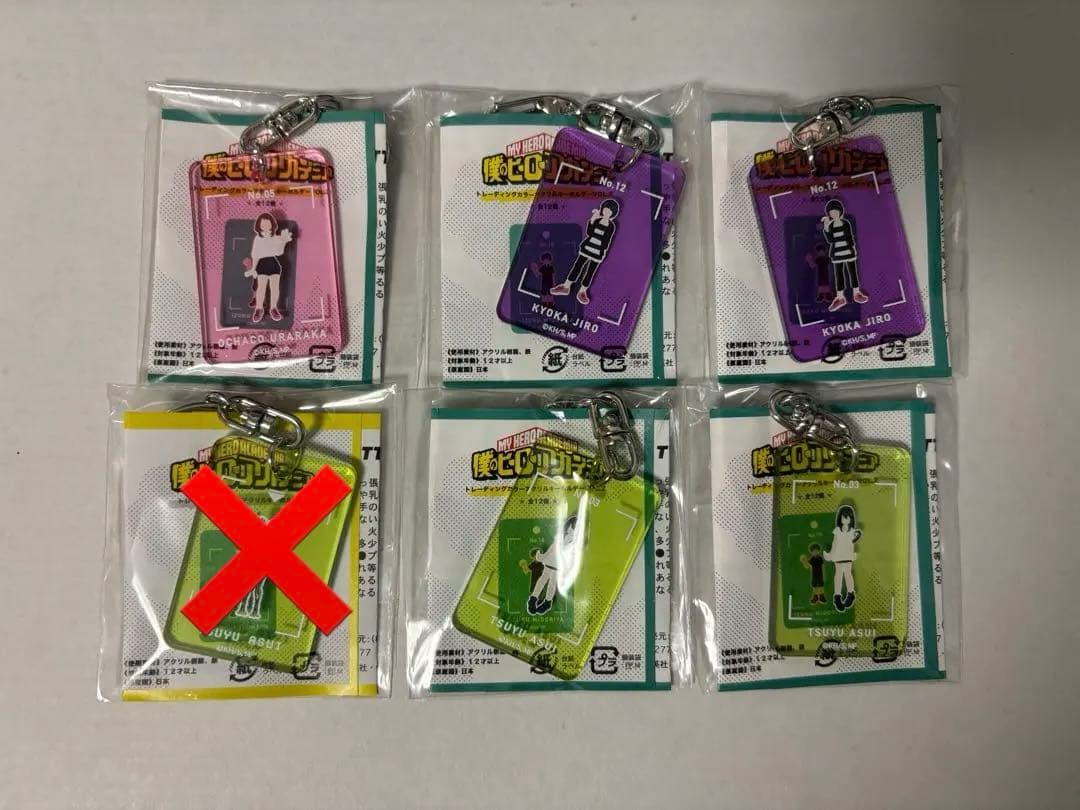 ヒロアカ LOFT アクリルキーホルダー