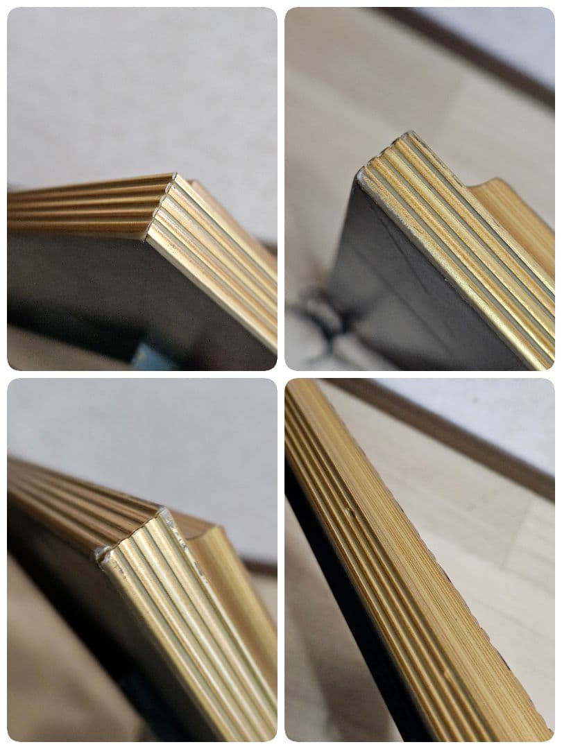 真珠の耳飾りの少女 バロック絵画 フェルメール複製画 外枠58x47.5cm