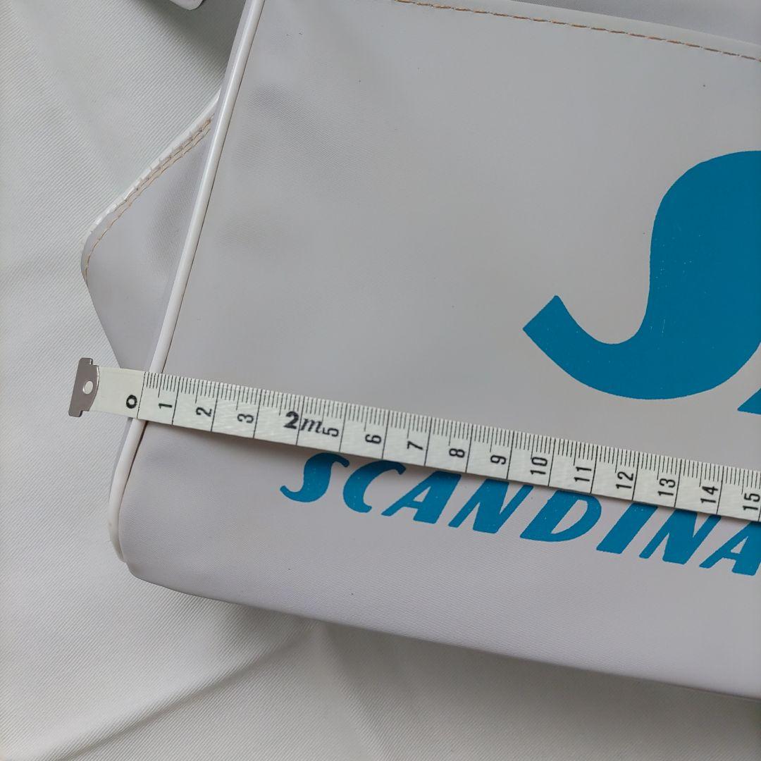 【ビンテージ】エアラインバッグ　スカンジナビア航空