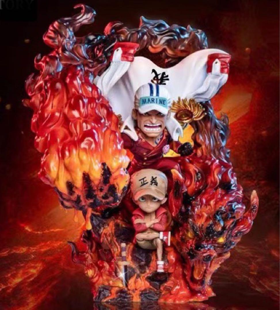 【新品】ワンピース 赤犬 黄猿 青キジ 3体セット ガレージキット フィギュア