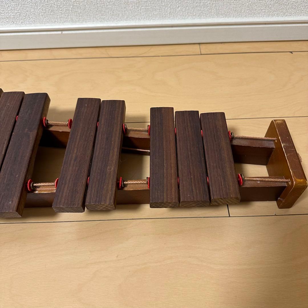 KAWAI シロフォン カリン 卓上木琴 30音