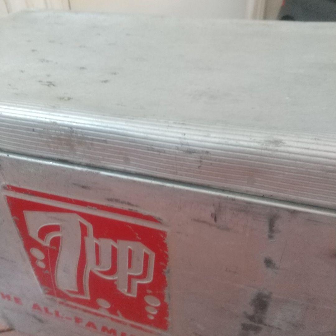 ヴィンテージ 7UP アルミクーラーBOX 50年代