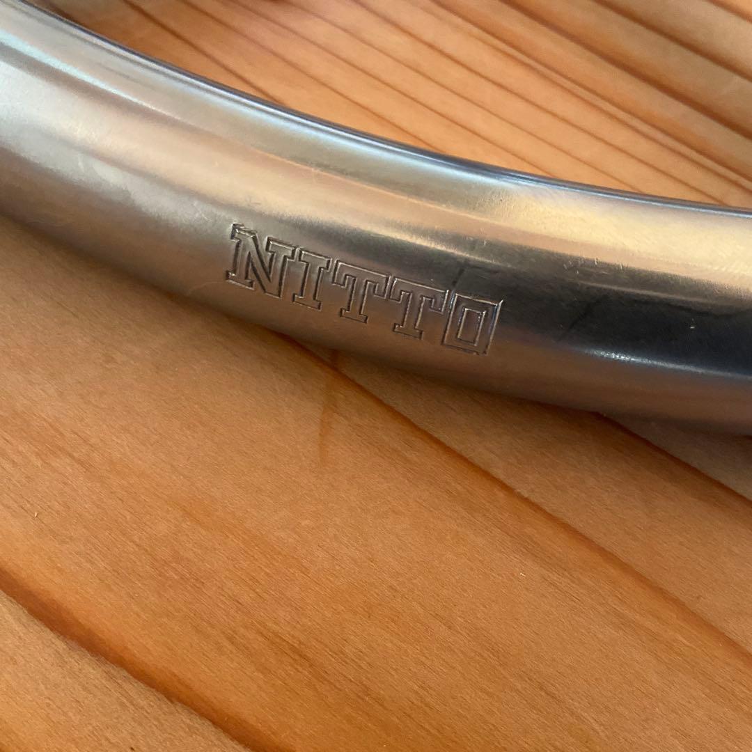 Nitto b903 bullmoose bar silver 710mm幅
