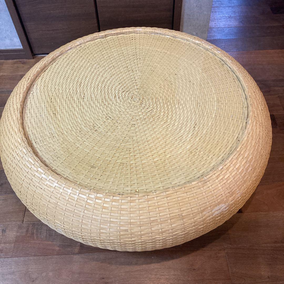 モダンレトロ アスプルンド ココンローテーブル円形 円型 ちゃぶ台 円卓 座卓