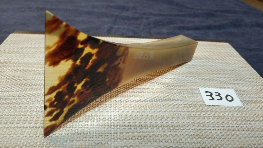 三味線バチ【送料無料】330白水牛ALL天然素材