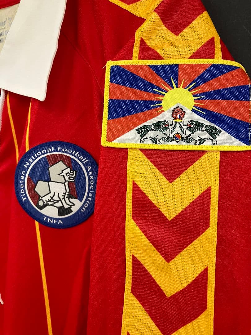 06-07 チベット代表　ヒュンメルオフィシャル　選手支給　長袖ユニフォーム