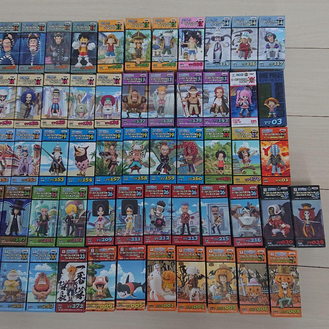 ワールドコレクタブル ワンピース 86体 まとめ売り