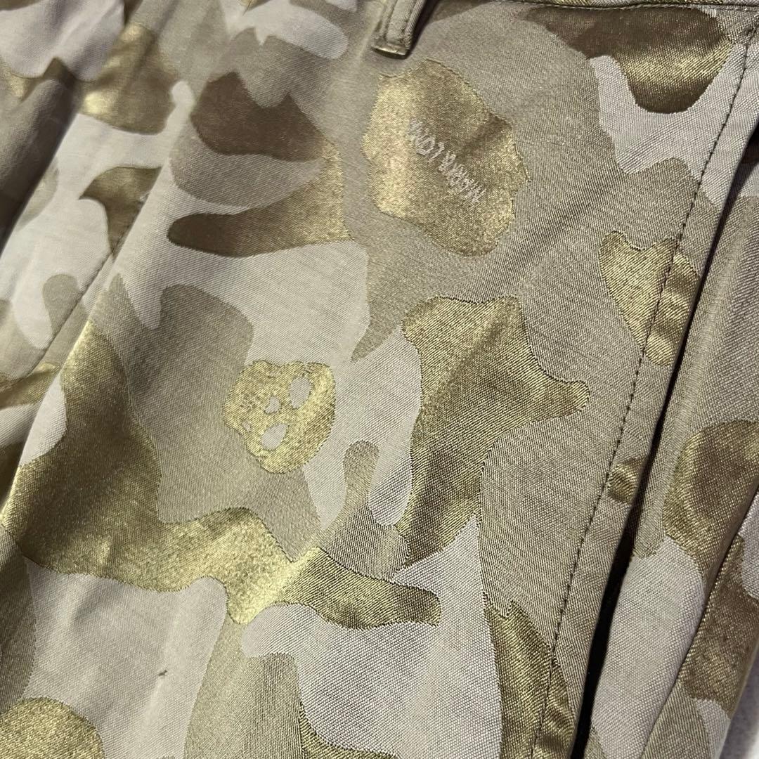 MARK&LONA ショートパンツ XL メンズ カモフラ 総柄 ゴルフ ロナ