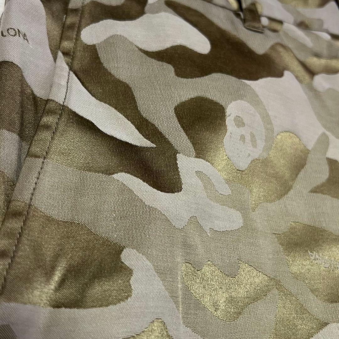 MARK&LONA ショートパンツ XL メンズ カモフラ 総柄 ゴルフ ロナ