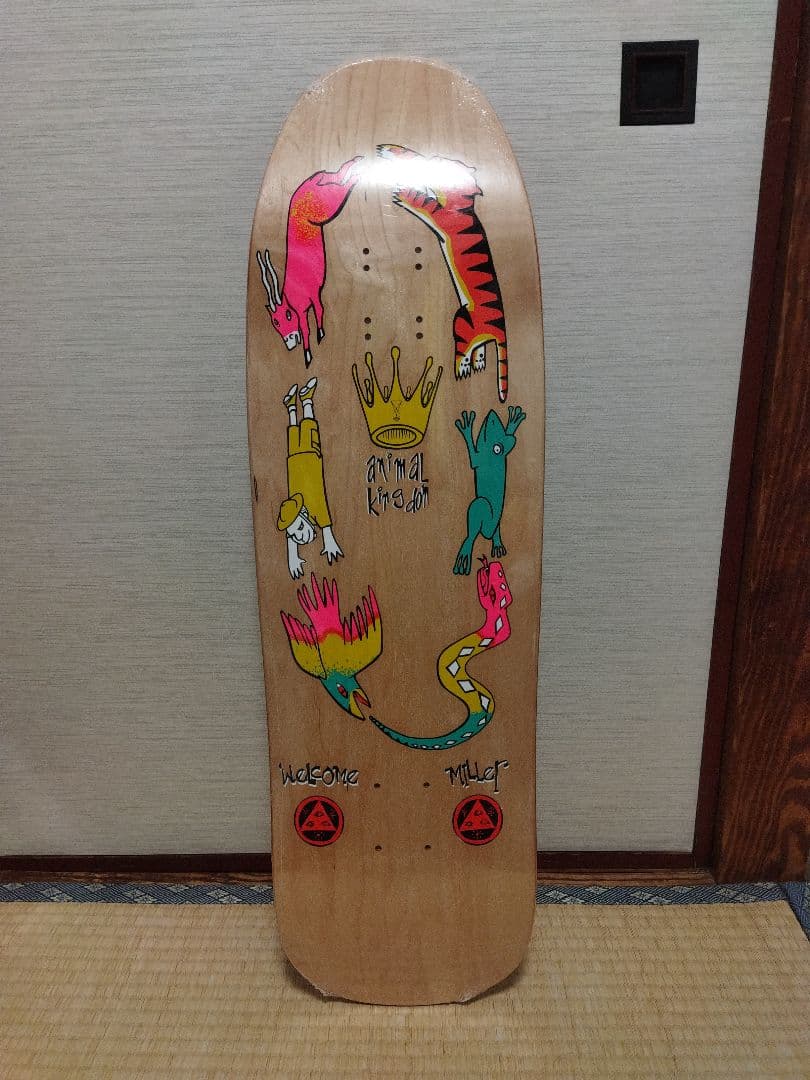 WELCOME SKATEBOARDS デッキ Chris Millerモデル