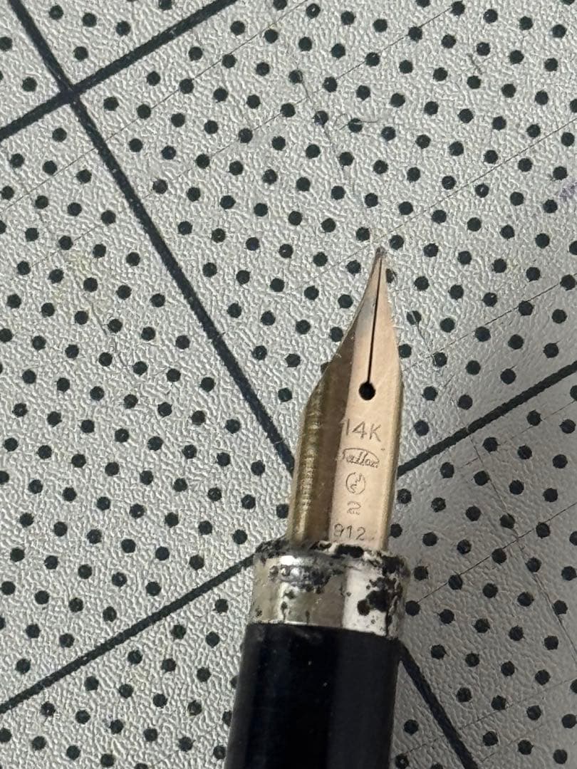 セーラー銀張り14k万年筆