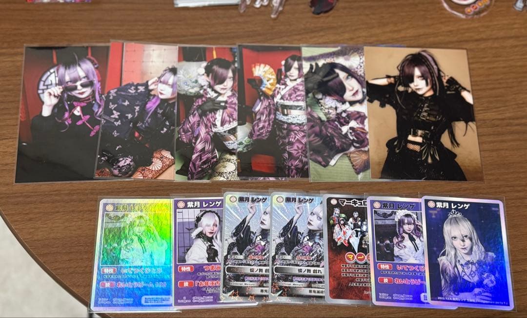 マーキュロ 紫月レンゲ ブロマイド カード まとめ売り