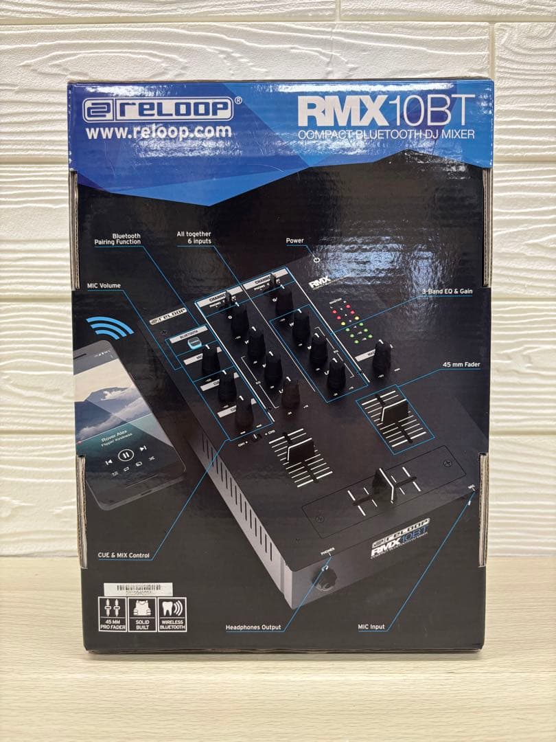 Reloop RMX-10BT Bluetooth入力搭載 DJミキサー 40