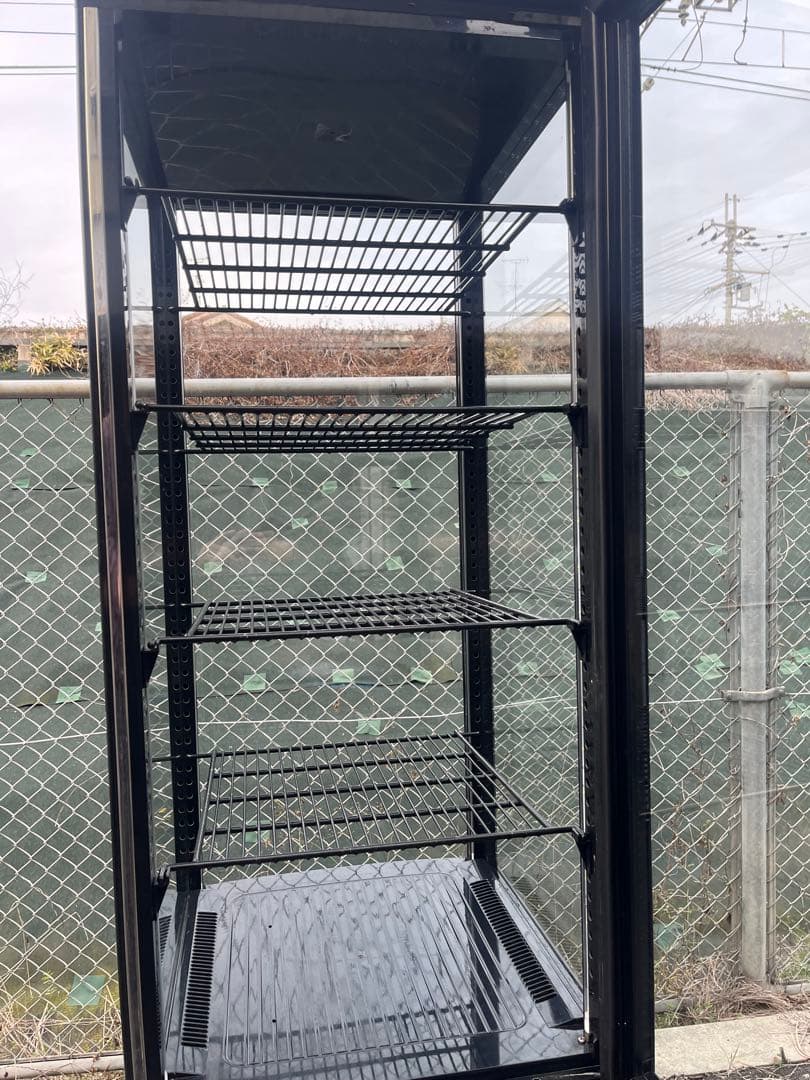 JCM 4面ガラス冷蔵ショーケース　218リットル