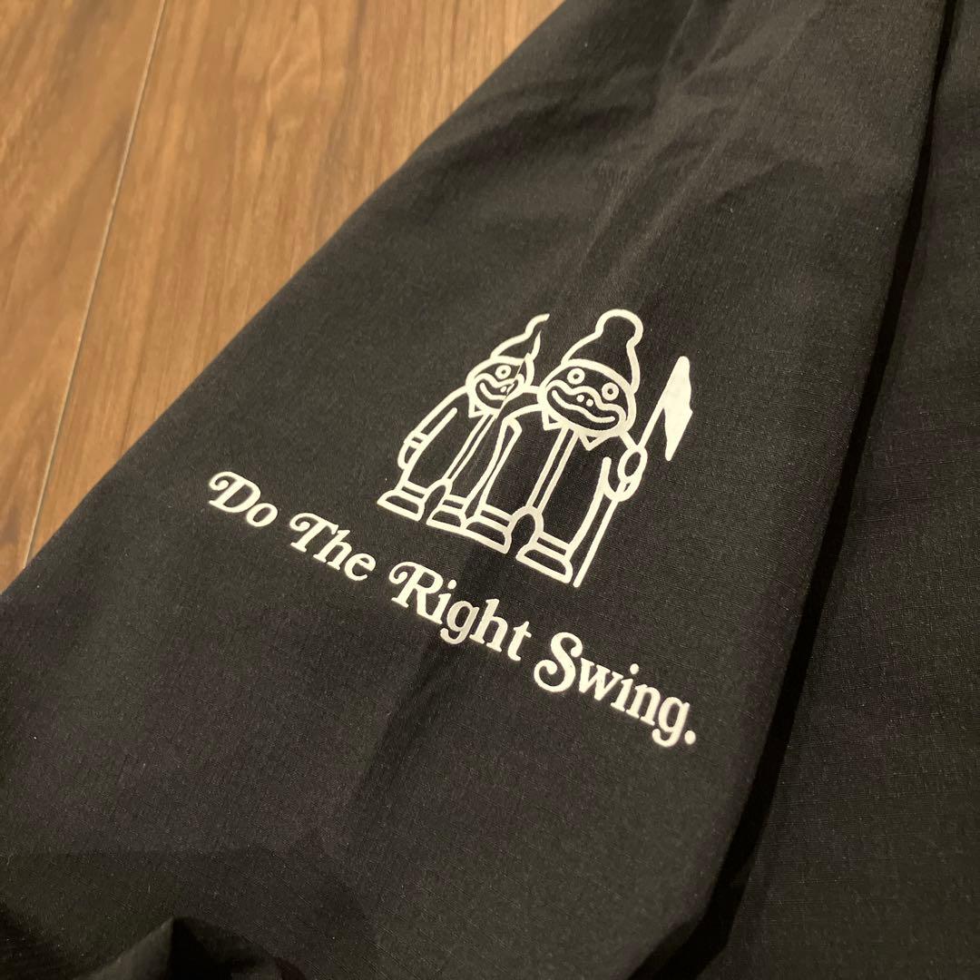 Golfickers Half Zip Stretch Shirts 黒 M