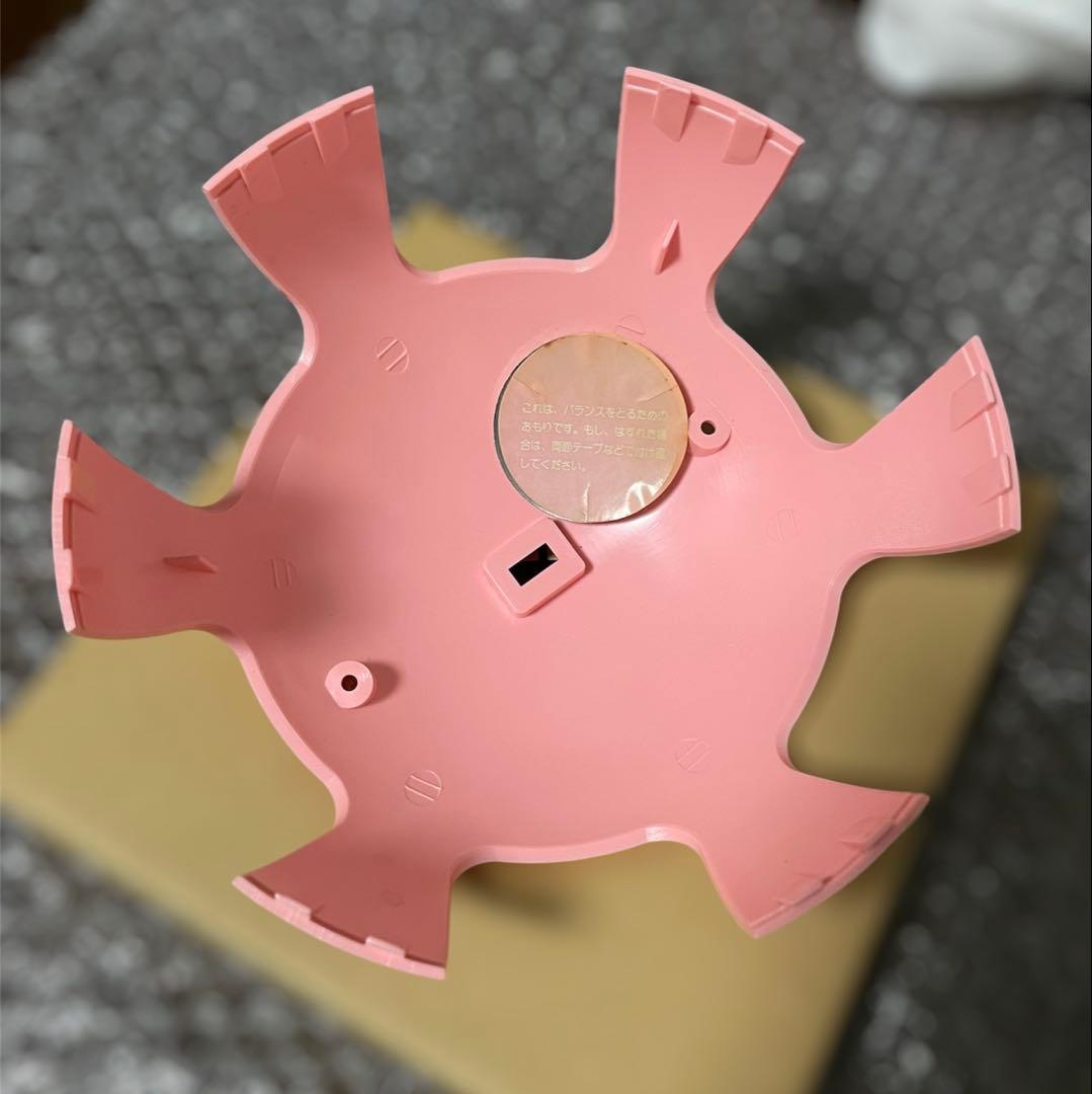 【値下げ】新品1985年 日清UFOダンシングウーパー　コロがり回る目ざまし時計