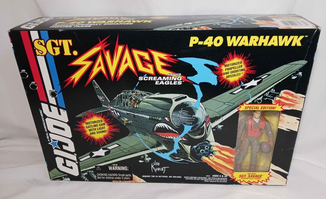 未開封品 G.I.ジョー　 P-40 Warhawk　サベージ　GI Joe